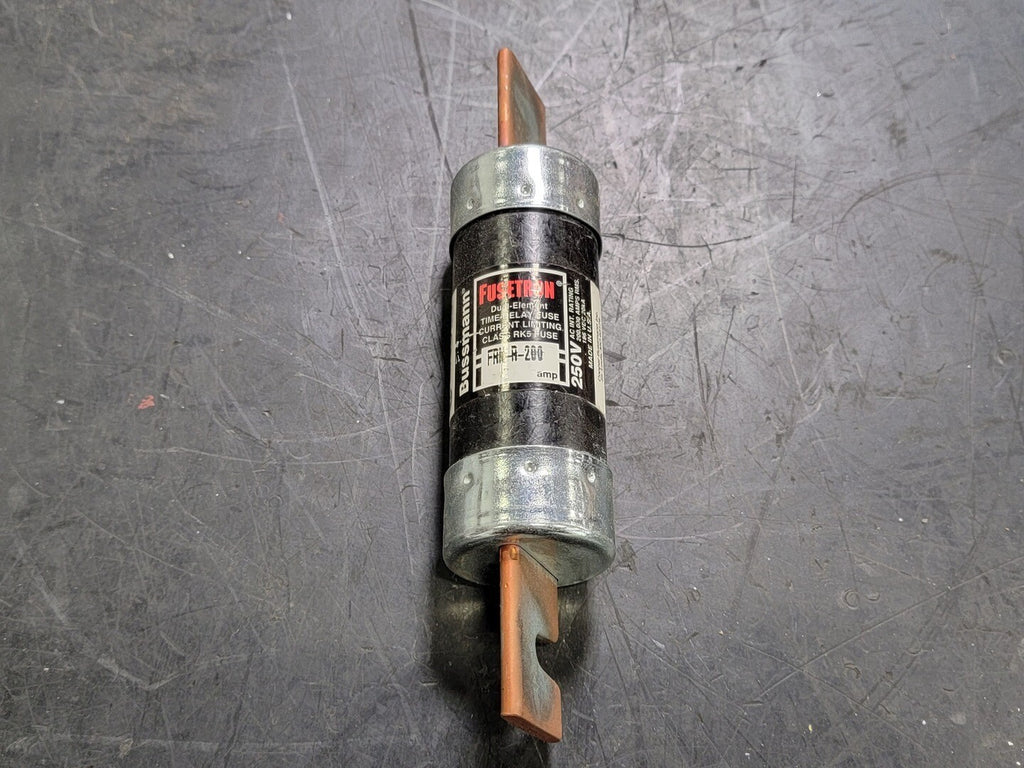 FUSETRON 200 Amp Class RK5 Time Delay Fuse FRH-R-200