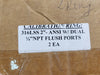 2" ANSI w/ Dual 1/4" NPT Flush Ports Calibration Ring 316LSS
