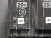 GENERAL ELECTRIC 20 Amp, 2 Pole, 120/240 volts Circuit Breaker THQB220