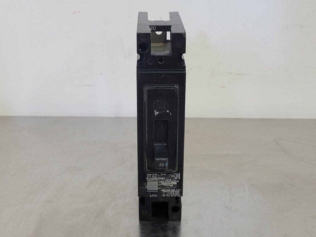 WESTINGHOUSE 20 Amp, 1 Pole, 277 volts Circuit Breaker EHB1020