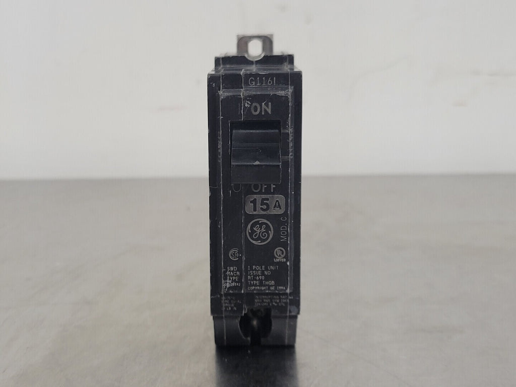GENERAL ELECTRIC 15 Amp, 1 Pole, 120/240 volts Circuit Breaker THQB115