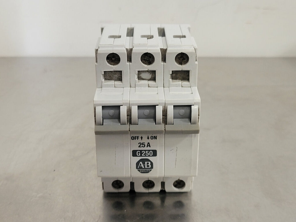 ALLEN-BRADLEY 25 Amp, 3 Pole, 480 volts Circuit Breaker 1492-CB3-G250