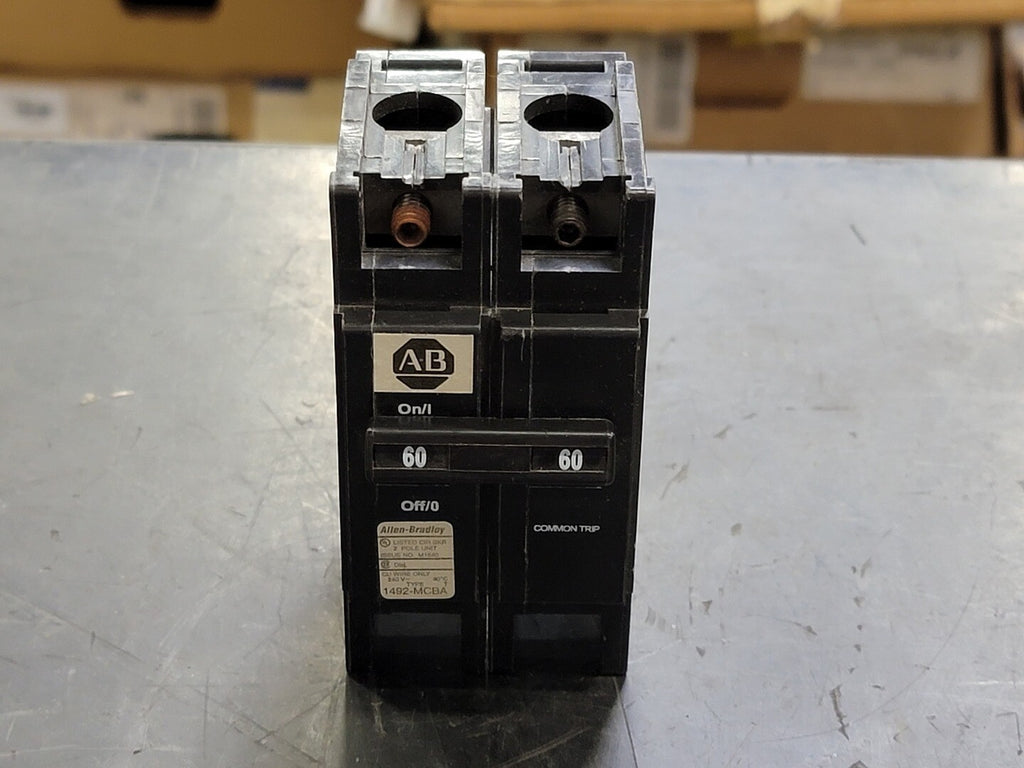ALLEN-BRADLEY 60 Amp, 2 Pole, 240 volts Circuit Breaker T260