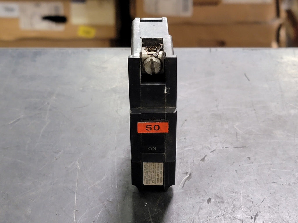 FEDERAL PACIFIC 50 Amp, 1 Pole, 120/240 volts Circuit Breaker NA150