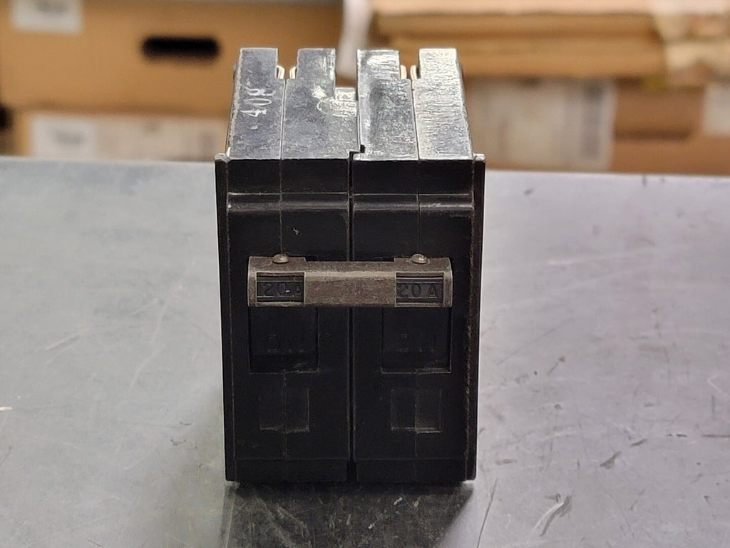 GENERAL ELECTRIC 20 Amp, 2 Pole, 120/240 volts Circuit Breaker TQL220