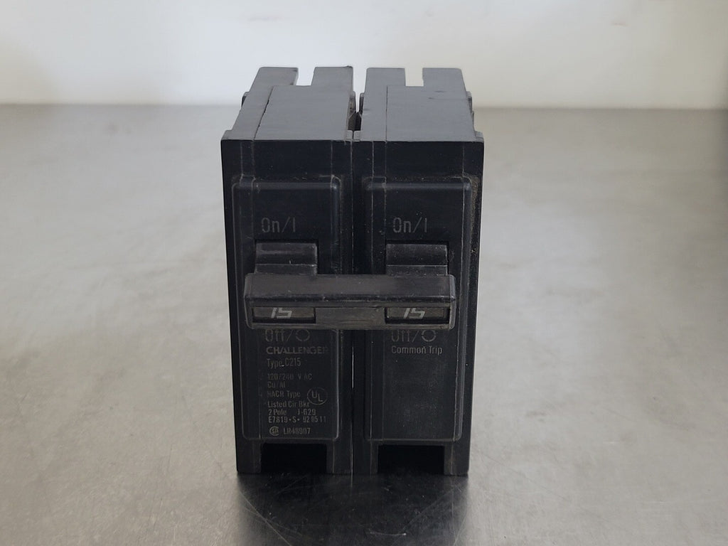 CHALLENGER 15 Amp, 2 Pole, 120/240 volts Circuit Breaker C215