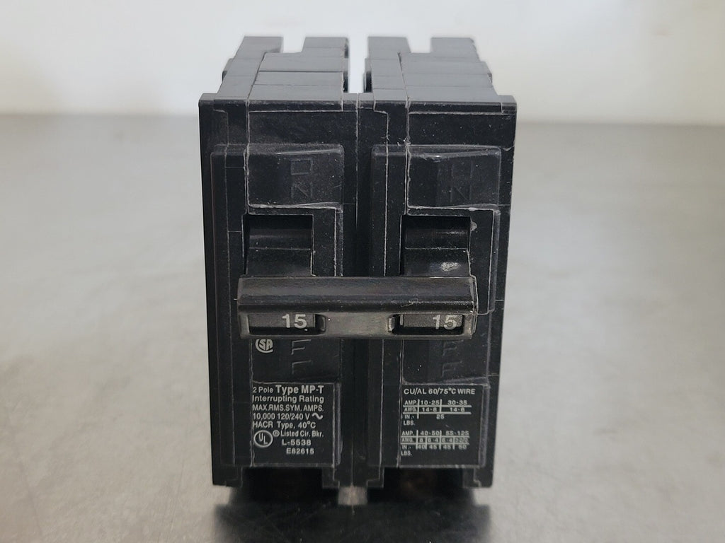 MURRAY 15 Amp, 2 Pole, 120/240 volts Circuit Breaker MP215