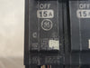 GENERAL ELECTRIC 15 Amp, 2 Pole, 120/240 volts Circuit Breaker THQB215