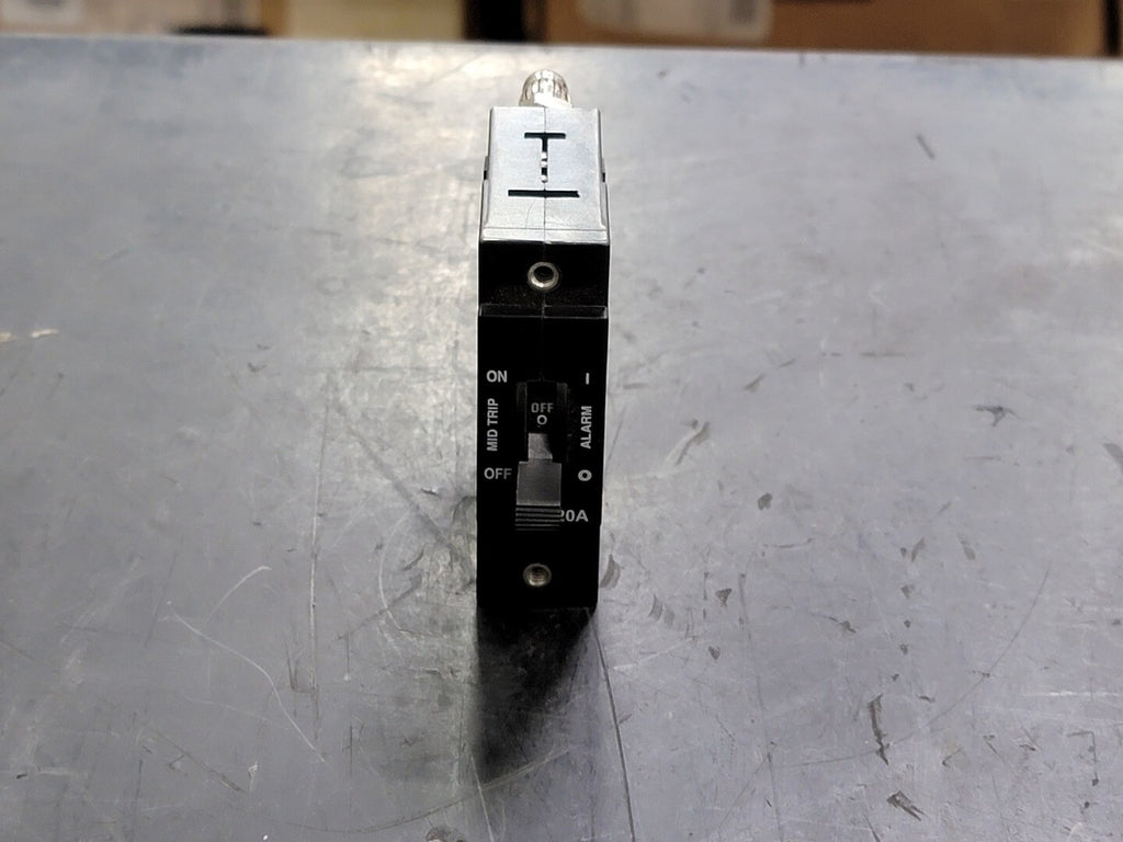 CBI ELECTRIC 20 Amp, 1 Pole, 80 Volts Circuit Breaker D-DA3CA1-ND1ZXBL-CS2000X1