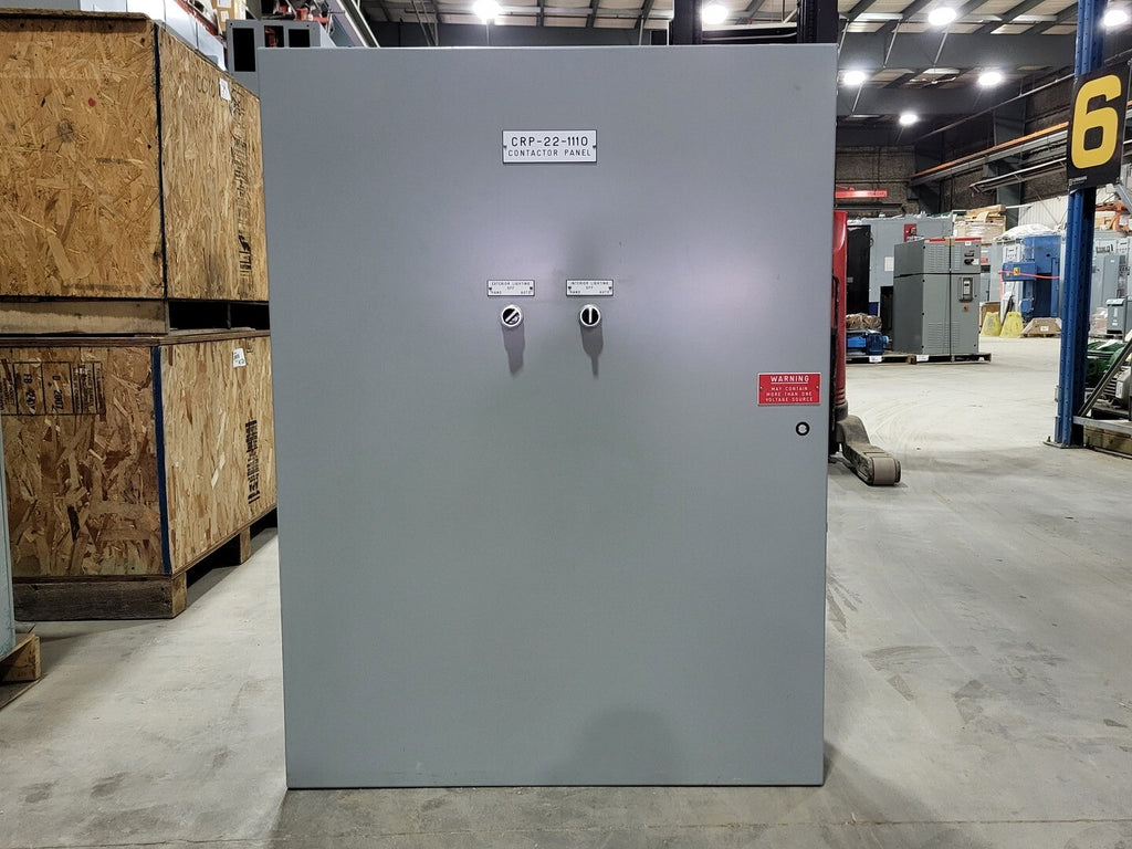 SABRE 48" x 36" x 12" Contactor Panel SGP-8816, 120VAC, 15A, Single-Phase