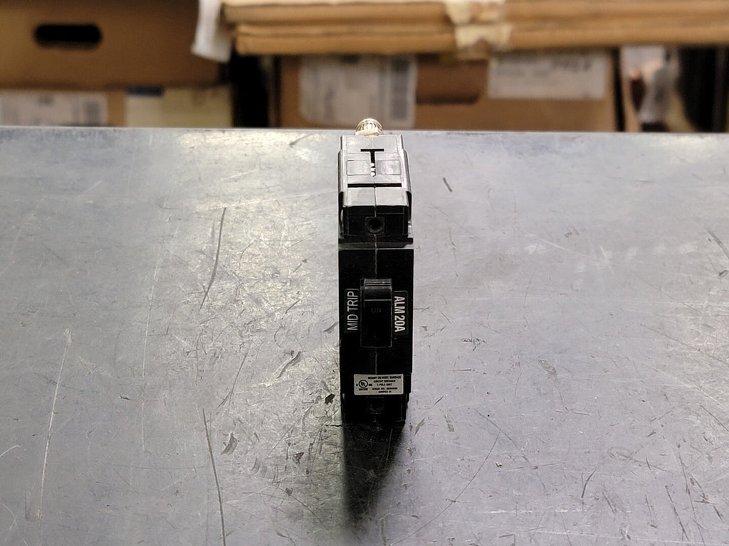 AIRPAX 20 Amp, 1 Pole, 80 volts Circuit Breaker LMLB1-1RLS4R-36825-20-V