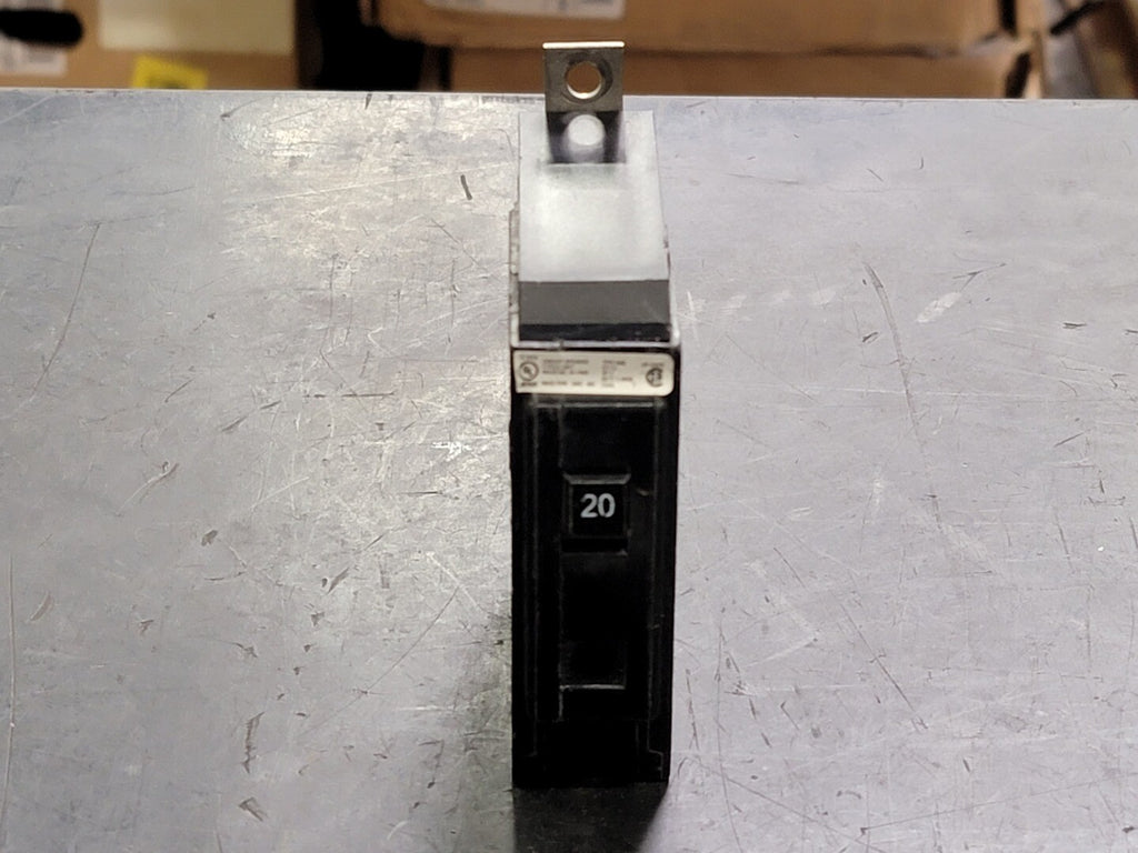 EATON 20 Amp, 1 Pole, 277 volts Circuit Breaker GHQ120