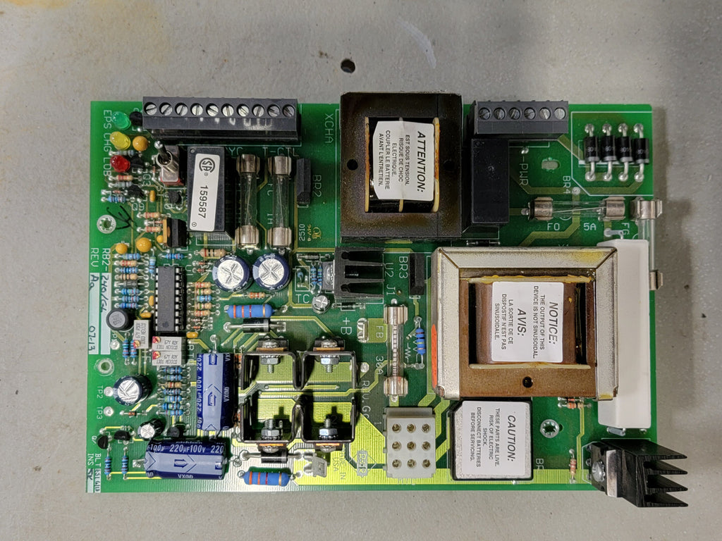 REYNOLDS&REYNOLDS Circuit Board RB2-240/GL /  Elevator Control Board Emergency Power Loss PWR