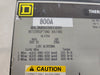 SQUARE D 800 Amp, 3 Pole, 600 Volts Circuit Breaker MHL3680036DDCI680