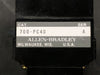 ALLEN-BRADLEY 10 Amp Control Relay 700-P800A1 w/ 3rd level Adder Deck 700-PC40
