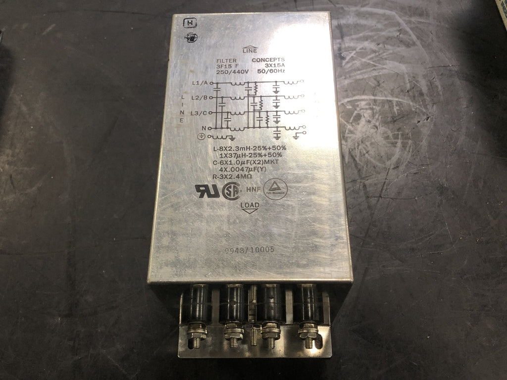 ASTRODYNE TDI 3-Phase Switch Mode EMI Filter 3F15F