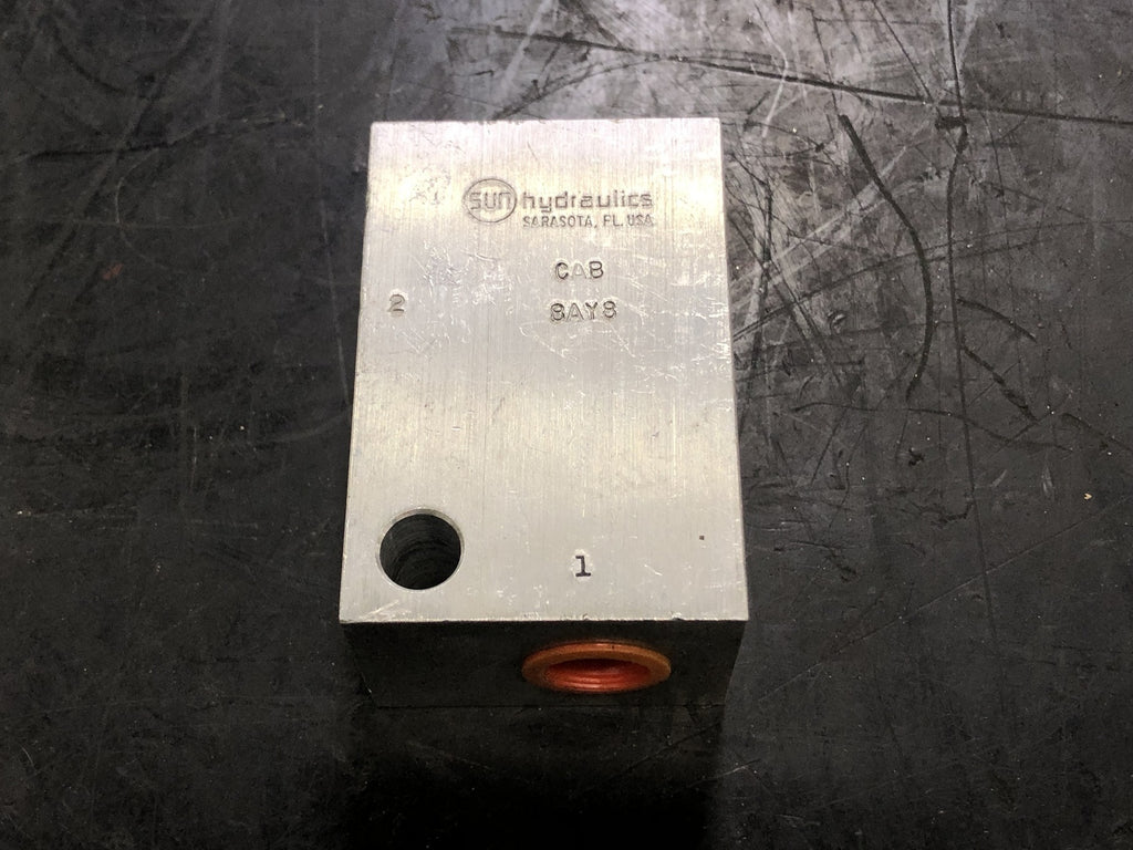 SUN HYDRAULICS Line Mount Manifold CAB