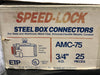 ETP 3/4" Speed Lock Steel Box Connector AMC-75 (Box of 25)