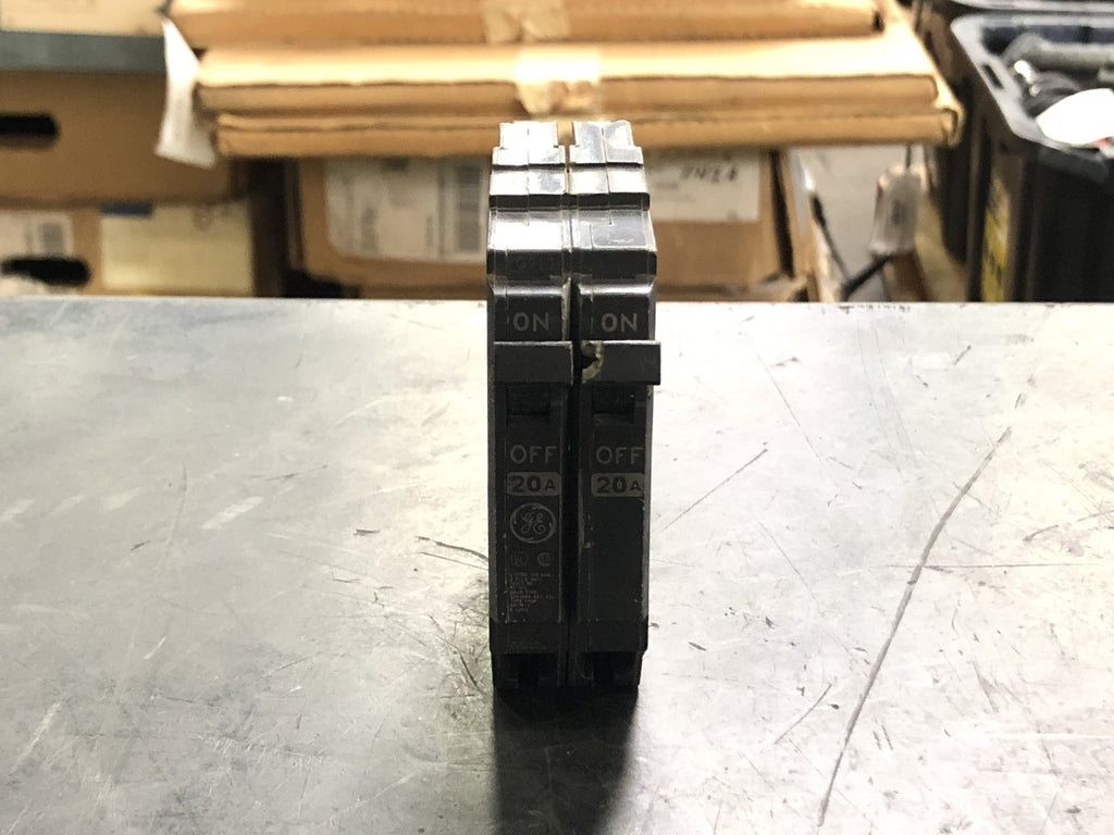 GENERAL ELECTRIC 20 Amp, 2 Pole, 120/240 volts Circuit Breaker THQP220