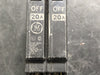 GENERAL ELECTRIC 20 Amp, 2 Pole, 120/240 volts Circuit Breaker THQP220