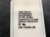 POTTER & BRUMFIELD 10 Amp Time Delay Relay CB-1045B-38