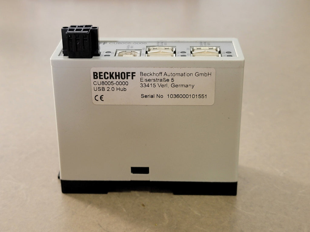 BECKHOFF AUTOMATION 4 Port USB 2.0 Hub CU8005-0000