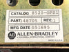 ALLEN-BRADLEY Operator Power Supply 8520-OPS1