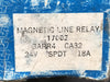 GENERAL ELECTRIC 18 Amp Magnetic Line Switching Relay 17002