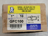 ARLINGTON 1" Screw-In Flexible Conduit Coupling GFC100 