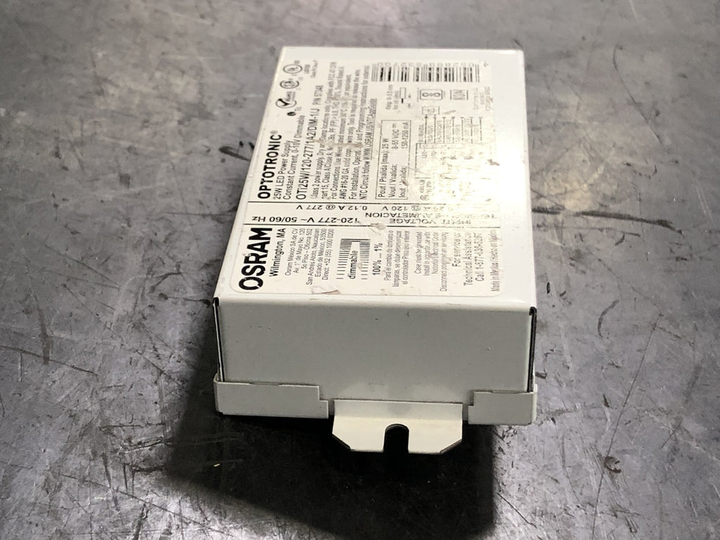 OSRAM Optotronic 25W LED Power Supply OTi25W/120-277/1A2/DIM-1/J