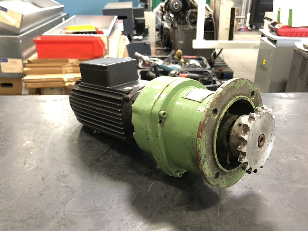 L.KISSLING & CO 1 HP Motor w/ 20.75:1 Gear Reducer 77181/3