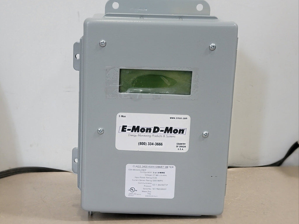 E-MON D-MON 277/480 V Smart Energy Meter E34-4803200J05KIT