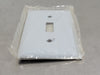 HUBBELL Stainless Steel Single Gang Toggle Switch Wall Plate SS1