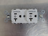 HUBBELL  125 Volts, 2 Pole Duplex Receptacle SNAP5362C2W