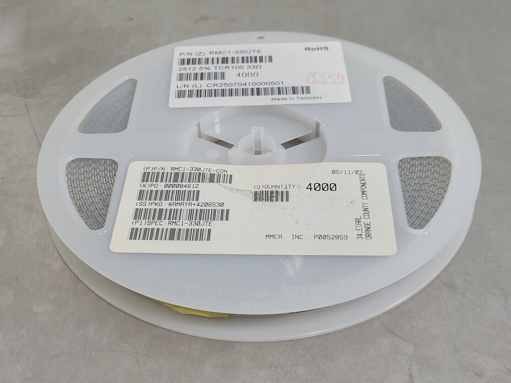 KAMAYA Thick Film Chip Resistor RMC1-330JTE