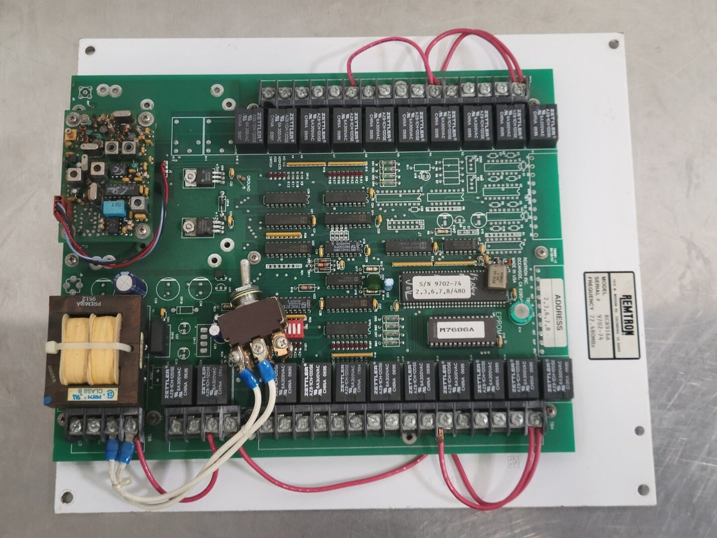 REMTRON Receiver Board Remote Radio Crane Hoist Control Board RCR916A
