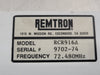 REMTRON Receiver Board Remote Radio Crane Hoist Control Board RCR916A