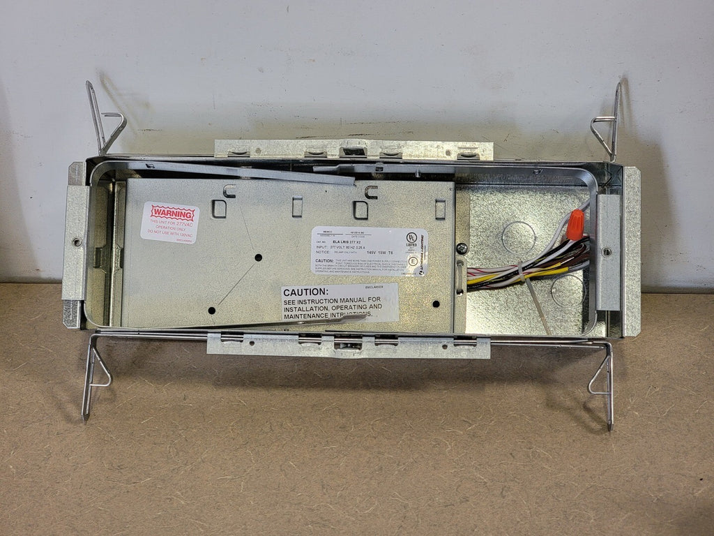 LITHONIA LIGHTING LED Rough-in Section 277V Lamps ELA LRIS 277 X2