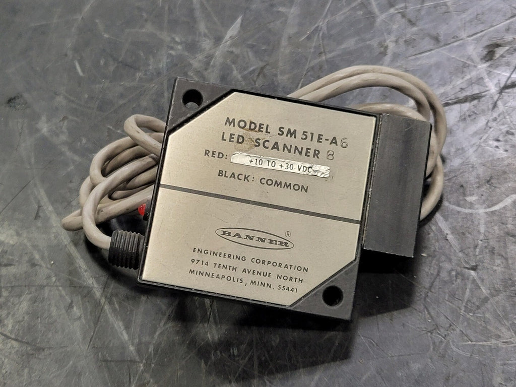 BANNER Photoelectric LED Scanner SM 51E-A