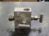 SWAGELOK 2-Valve Instrument Manifold 1/2 in SS-V2BF8-G
