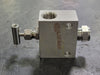SWAGELOK 2-Valve Instrument Manifold 1/2 in SS-V2BF8-G