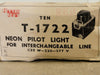 ARROW HART Neon Pilot Light Red T-1722 1/25W 200/277V (Box of 8 pcs)