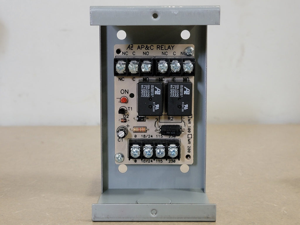 AP&C 10 Amp Multi-Voltage Control Relay MR-201