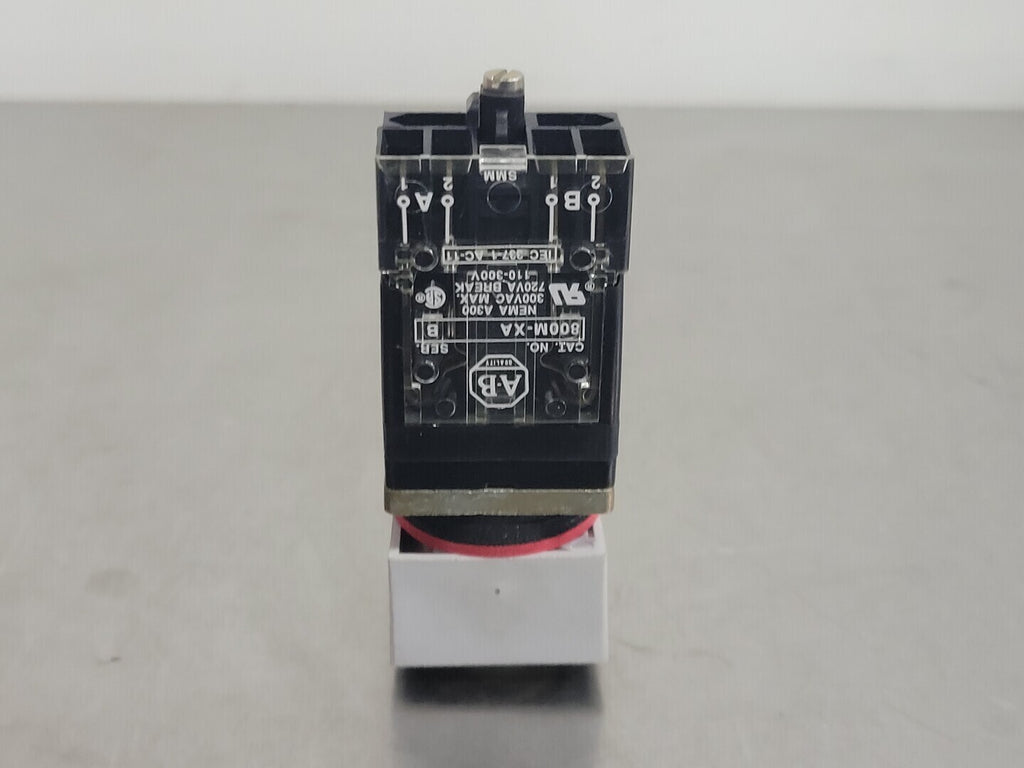 ALLEN-BRADLEY Selector Switch 800MS-HX2B, 800M-XA