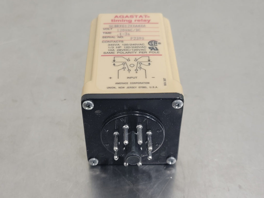 AGASTAT 10 Amp Time Delay Relay SCBRX012XXAAXA