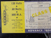 ADVANCE TRANFORMER CO 120 Volts 2 Lamps Rapid Start Ballast RS-110-TP