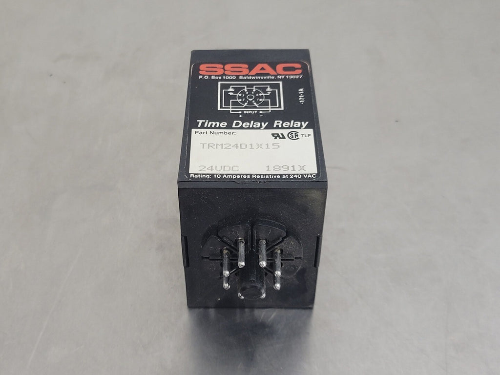 SSAC 10 Amp Time Delay Relay TRM24D1X15