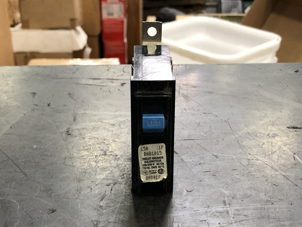 WESTINGHOUSE 15 Amp, 1 Pole, 120/240 volts Circuit Breaker BAB1015
