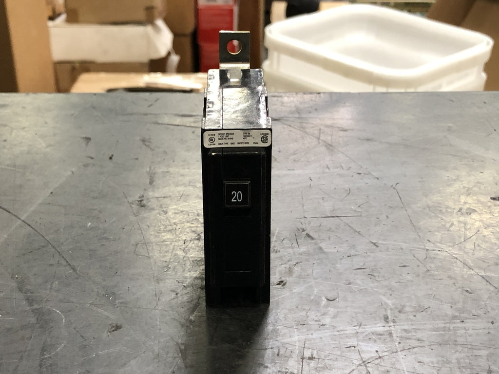 CUTLER-HAMMER 20 Amp, 1 Pole, 120/240 volts Circuit Breaker BA120