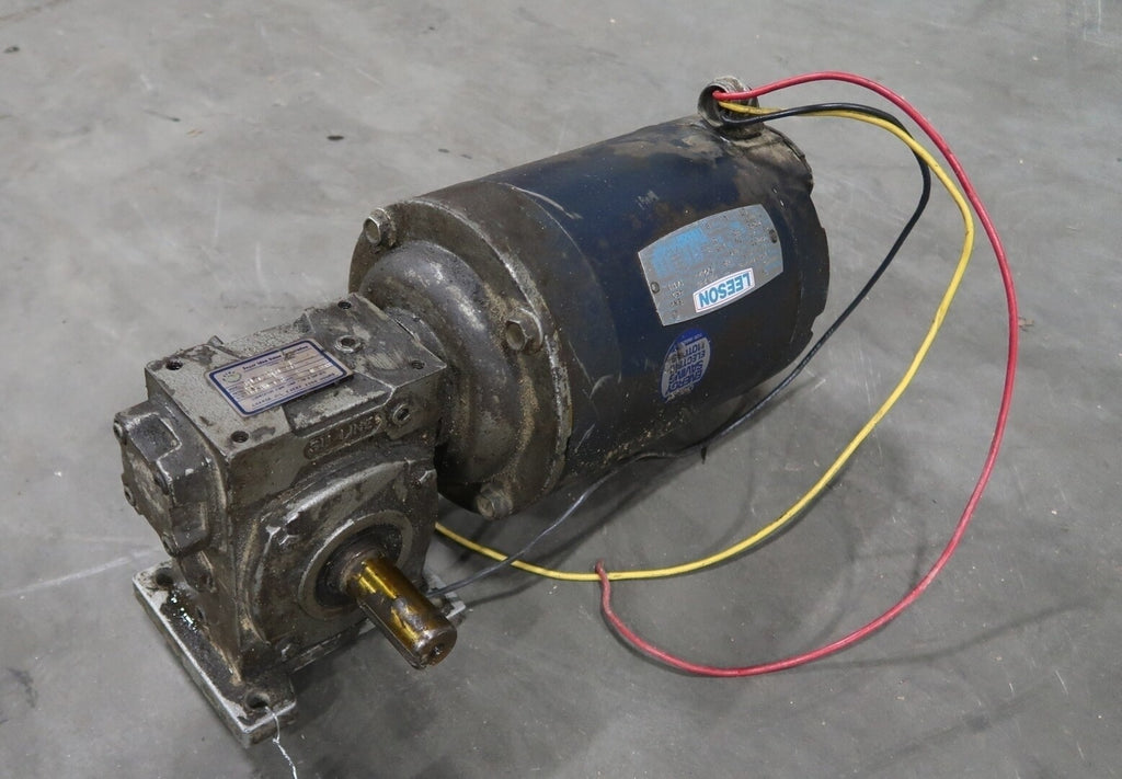 LEESON 1/2 hp Motor w/ Gear Reducer